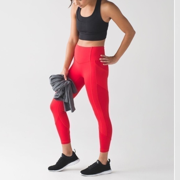 lululemon athletica Pants - •Lululemon Athletica All The Right Places crop• 